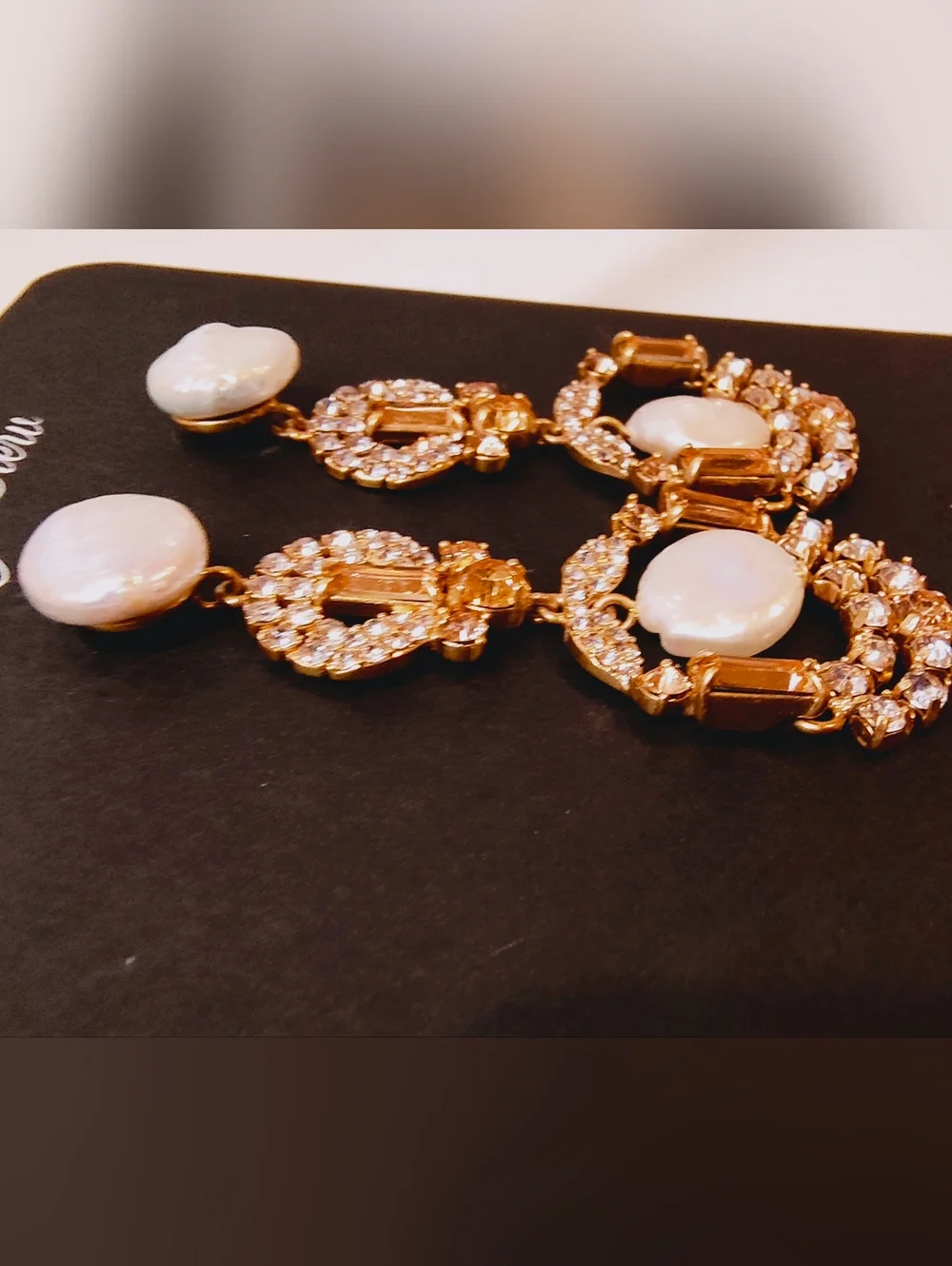 NWT J. Crew Freshwater Pearl Drop Earrings - Picture 5 of 11